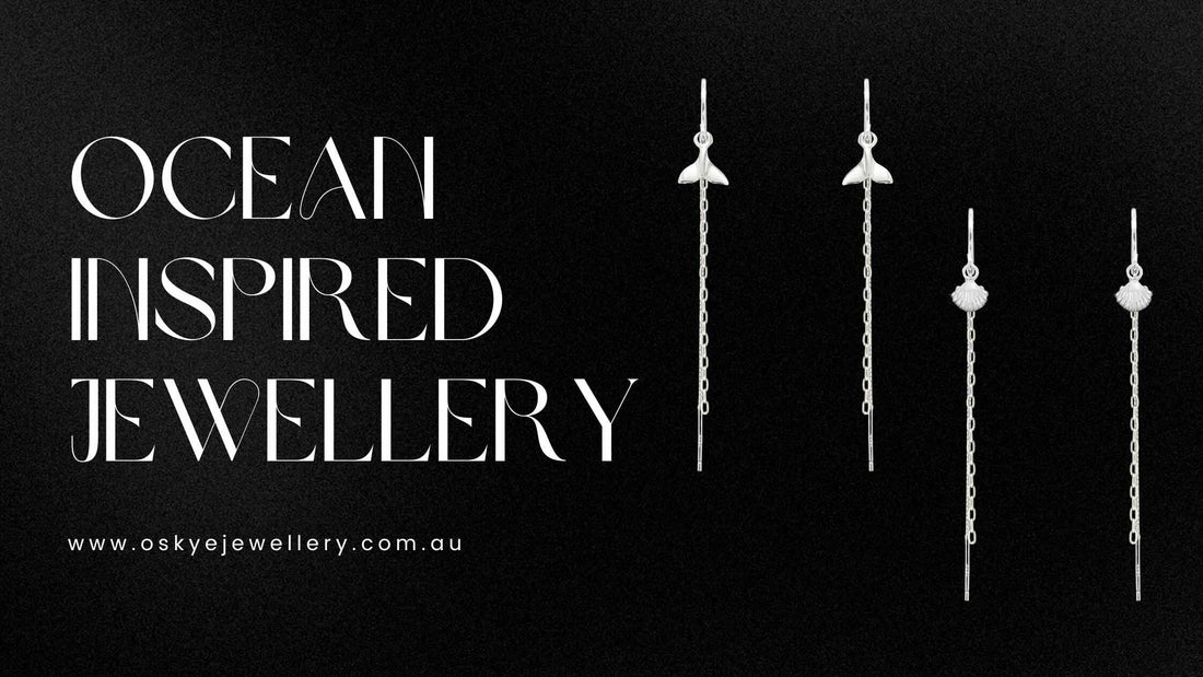 Exploring the Depths: Ocean-Inspired Jewellery Handmade in Australia - Stealing Silver Earrings featuring Whale Tails, Shells and Pearls.