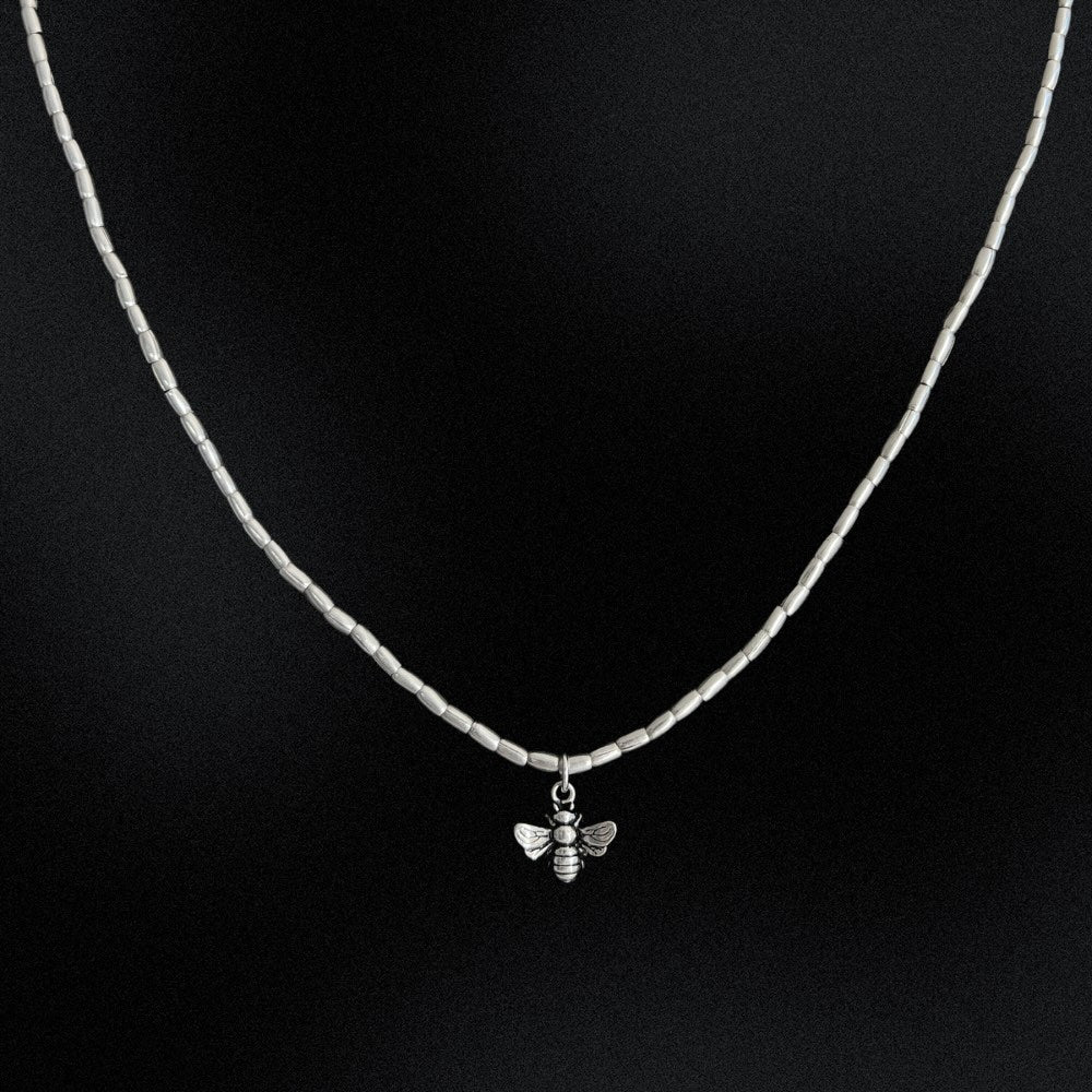 Introducing our latest creation – the customisable necklace made with Hill Tribe silver beads and your choice of charm. This customisable necklace allows you to choose a charm that represents your style. Whether it’s a bee, butterfly, or flowers, we have a range of options for you to choose from.