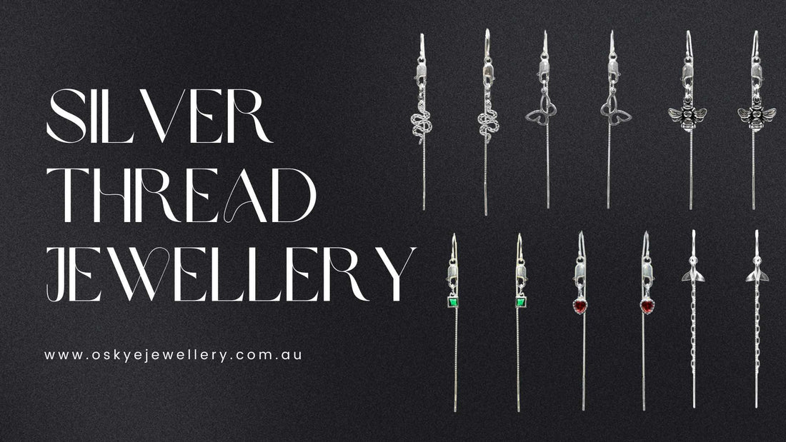 Shimmering Elegance: Exploring the Allure of Silver Thread Jewellery