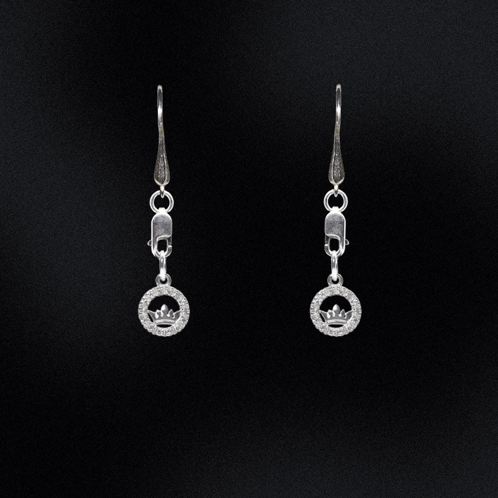 But it's not just the stunning design that sets these earrings apart. The lobster clasp and teardrop hook style make these earrings incredibly easy to wear and remove, ensuring that you can wear them comfortably all day long. And, these earrings are perfect for both men and women, so no one has to miss out on the regal charm they bring.