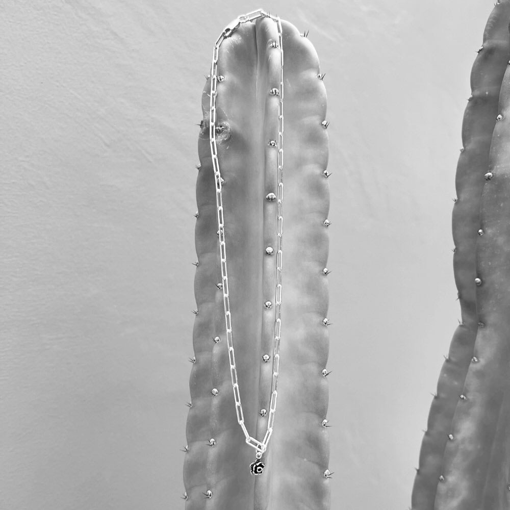 Our Large Paperclip Chain is a versatile and stylish base that will suit any outfit or occasion. The large paperclip chain provides a bold and eye-catching foundation for your necklace. Made of high-quality materials, this chain is durable, comfortable to wear, and features an easy-to-use clasp.