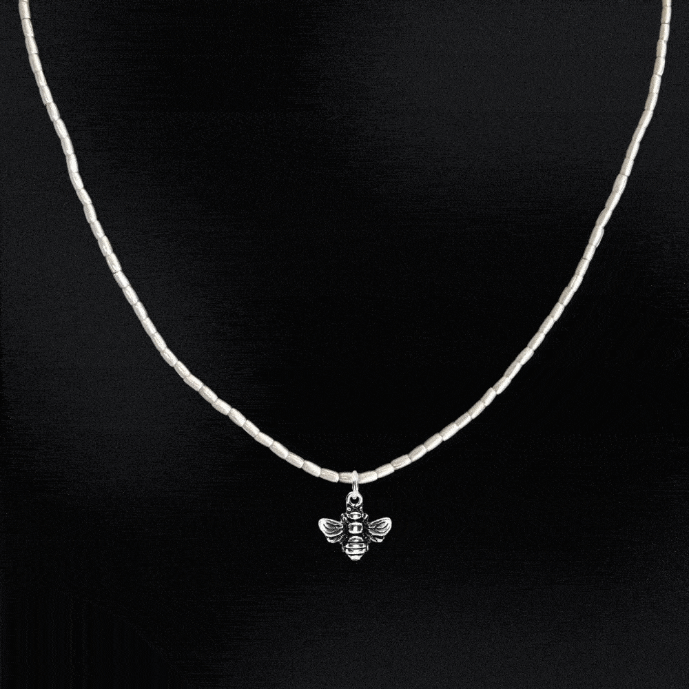 Silver Necklaces Beaded Charm Chain Necklaces Oskye Jewellery silver-necklaces-beaded-charm-chain-necklaces-oskye-jewellery