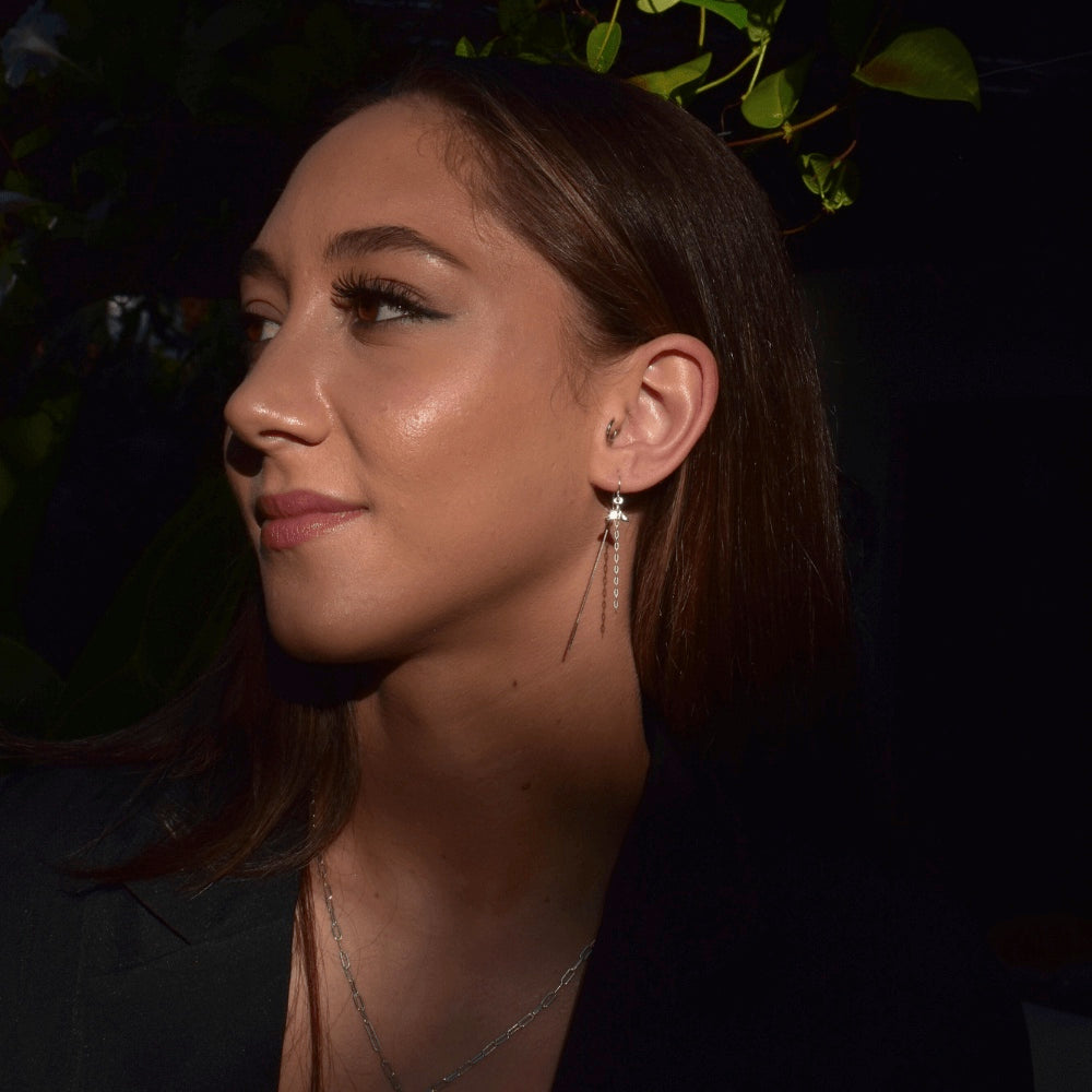 The stunning whale tail design evokes the essence of the majestic sea creature - an embodiment of freedom and grace. It signifies strength, good luck, and resilience. These earrings are not only an accessory to enhance your appearance but also a statement piece that reflects your spirit and values.