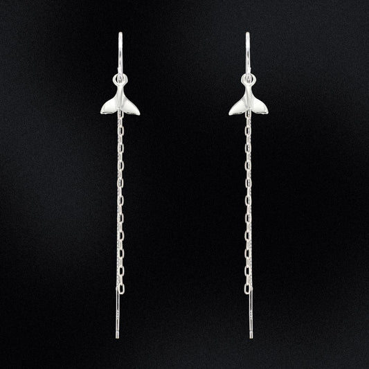 The stunning whale tail design evokes the essence of the majestic sea creature - an embodiment of freedom and grace. It signifies strength, good luck, and resilience. These earrings are not only an accessory to enhance your appearance but also a statement piece that reflects your spirit and values.